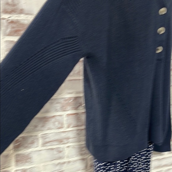 Tommy Hilfiger Navy Blue Women's Sweater - Picture 3 of 5